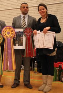 2012.jpg|Årets Opdrætter 2012: Kennel Librrani v/ I. & M. Durrani, DK|Kennel Librrani v/ I. & M. Durrani, DK